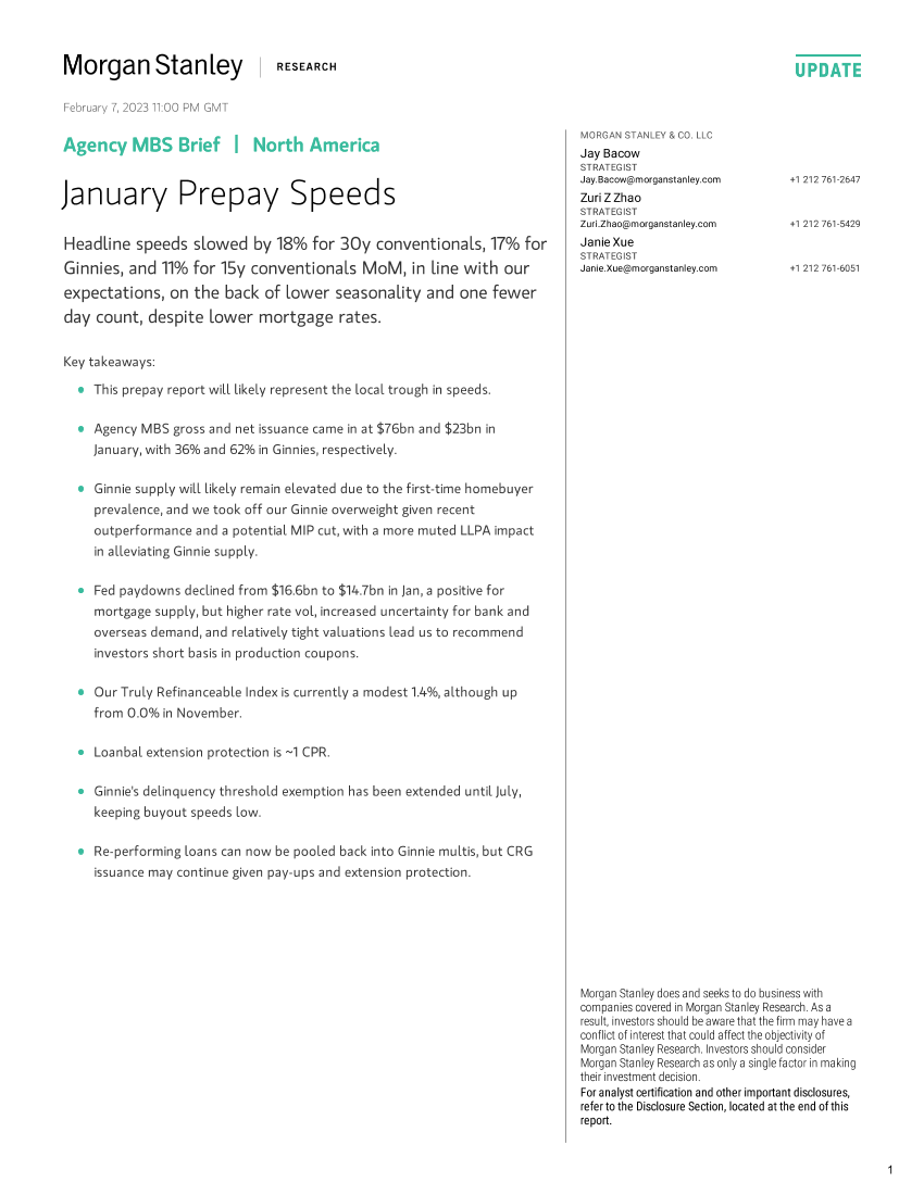 Morgan Stanley Fixed-Agency MBS Brief January Prepay Speeds-Morgan Stanley Fixed-Agency MBS Brief January Prepay Speeds-_1.png